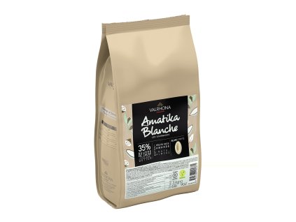 Valrhona Feves Bílá Čokoláda Blanche Vegan 35% 3kg