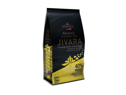 Valrhona Feves Mléčná Čokoláda Jivara 40% 3kg