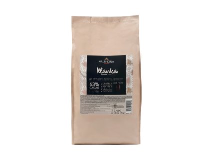 Valrhona Feves Tmavá Čokoláda Illanka 63% 3kg