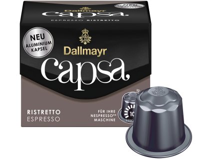 Dallmayr Capsa Ristretto Espresso hliníkové kapsle 10 ks