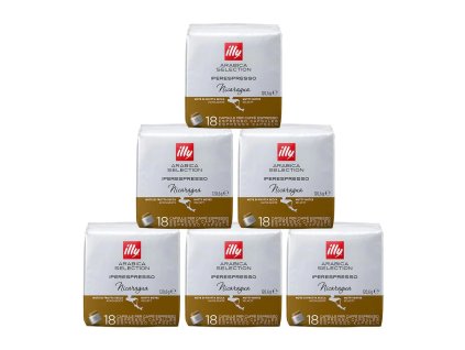 Illy IperEspresso Nicaragua kapsle balení 6x18ks