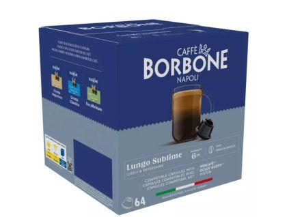 caffe borbone lungo sublime kapsle do dolce gusto 16 ks