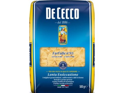 de cecco farfalle n 93 500g nejkafe cz
