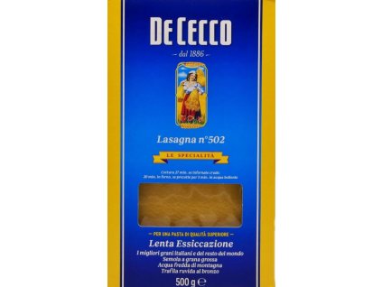 de cecco lasagna n 502 500g nejkafe cz