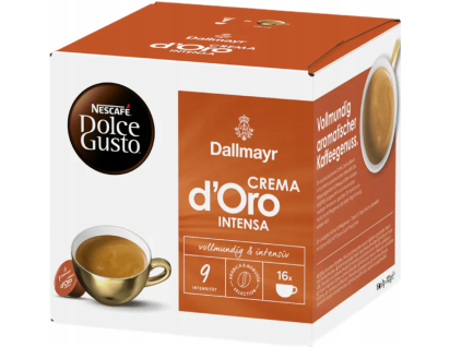 Dallmayr Crema D´Oro Intensa kapsle do Dolce Gusto 16 ks