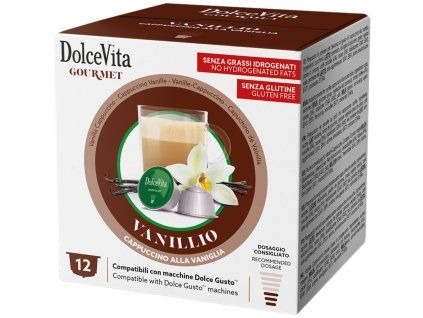 Dolce Vita Cappuccino Vanilla do Dolce Gusto 12 kapslí
