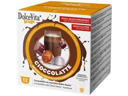 Dolce Vita Mléčná Čokoláda do Dolce Gusto 12 kapslí