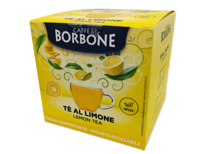 E.S.E. POD Caffe Borbone Te al Limone Citronový Čaj 18ks nejkafe cz