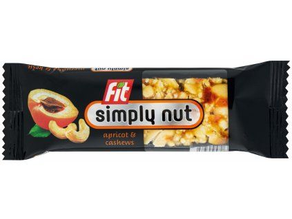 Fit Simply Nut meruňka a kešu v polevě 35g