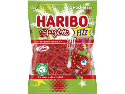 Haribo Spaghetti Jahoda FIZZ 75g