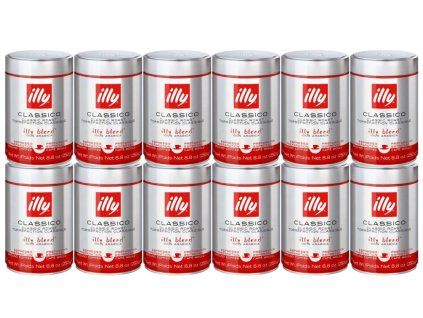 illy espresso mleta kava 250g 12ks