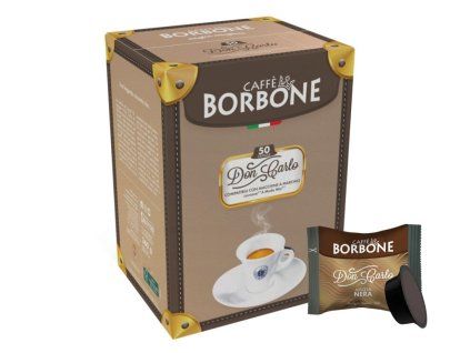 kapsle caffe borbone nera do lavazza a modo mio 50 ks