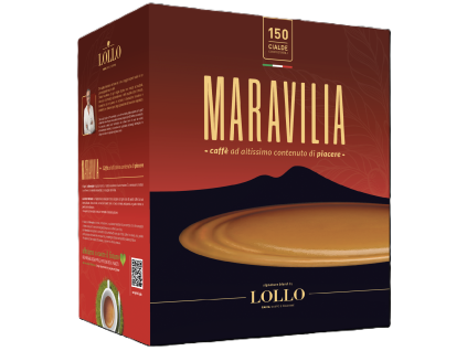 Kávové E.S.E. pody Lollo Caffé Maravilia 150 ks