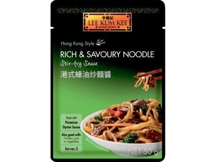 lee kum kee rich savoury noodle omacka 50g nejkafe cz