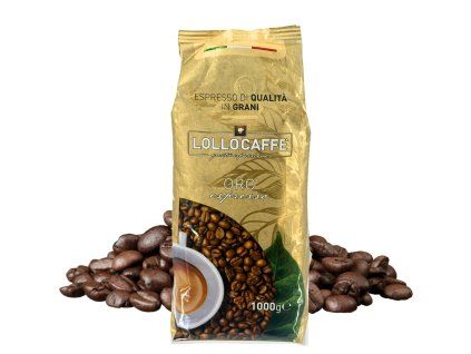 zrnkova kava lollo caffe oro 1kg
