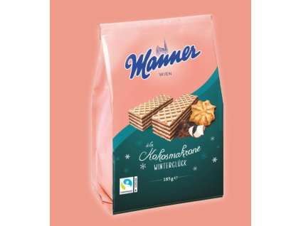 Nejkafe Manner Wintergluck kokosmakrone 185g