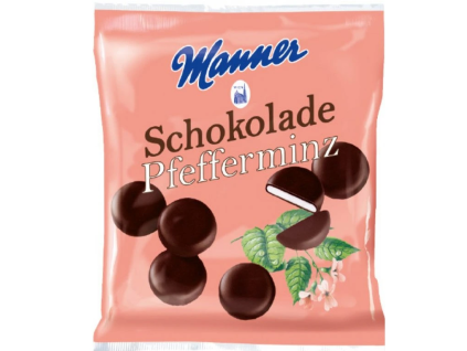 Manner Schokolade Pfefferminz 150 g nejkafe cz