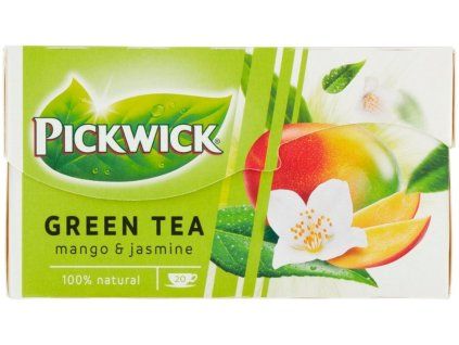 pickwick green tea mango jasmin nejkafe cz