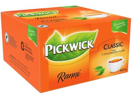 Pickwick Ranní černý čaj Classic 40 x 1,75g (70g)