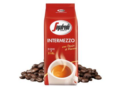 segafredo intermezzo zrnkova kava 1kg
