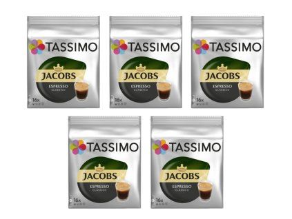 tassimo espresso classico 16 kusu karton 5 baleni