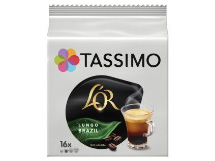 tassimo l or cafe lungo brazil kapsle 16 ks