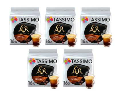 tassimo lor lungo colombia 16 napoju karton 5 baleni