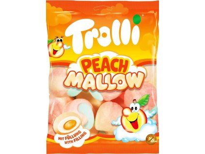 trolli peach mallows 150g nejkafe cz