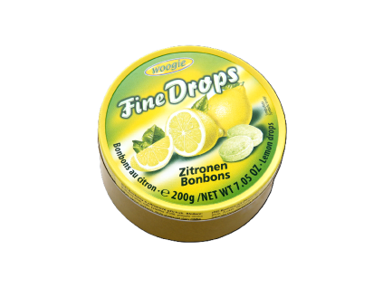 Woogie Fine Drops Citron 200g