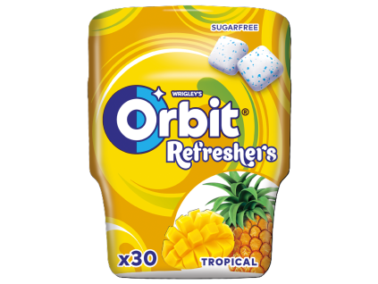 Wrigley's Orbit Refreshers Tropical dražé dóza 67g