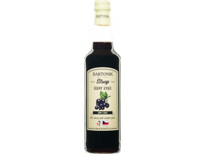 Bartonik Sirup rybiz cerny 60% 0,5lnejkafe cz