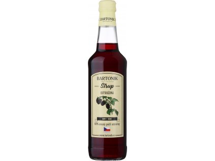 Bartonik Sirup ostruzina 60% 0,5l nejkafe cz