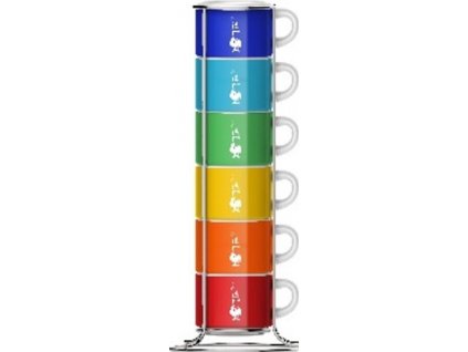 bialetti 6 espresso cups with metal frame color nejkafe cz