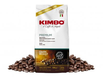 kimbo premium zrnkova kava 1 kg nejkafe cz