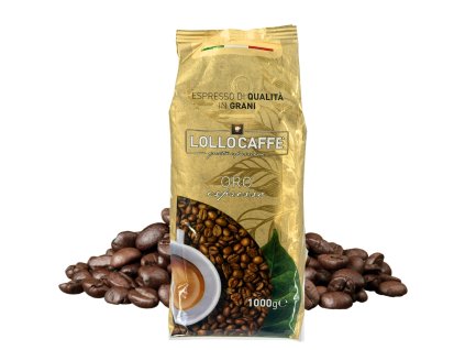 zrnkova kava lollo caffe oro 1kg