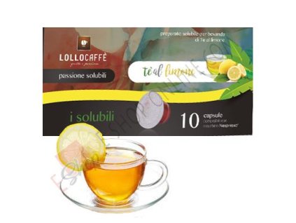 lollo tea limone nespresso 10ks nejkafe cz