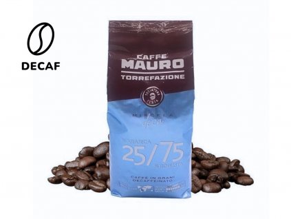 mauro caffe decaffeinato zrnkova kava 500 g
