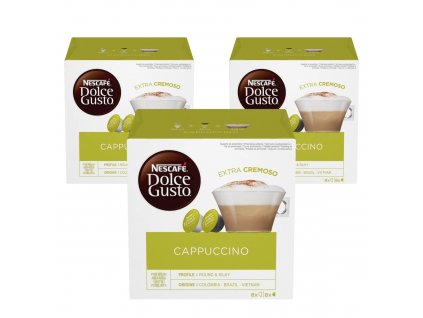 2028 nescafe dolce gusto cappuccino 3 baleni 3x16ks kapsli