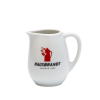 Hausbrandt konvička na mléko červené logo 80 ml