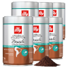 Illy Brasile Cerrado Mineiro mletá káva 250g 6ks