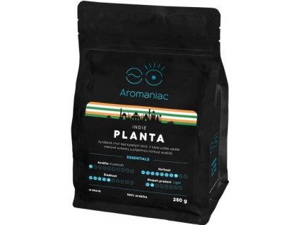 kava aromaniac indie planta zrnkova 250g nejkafe cz