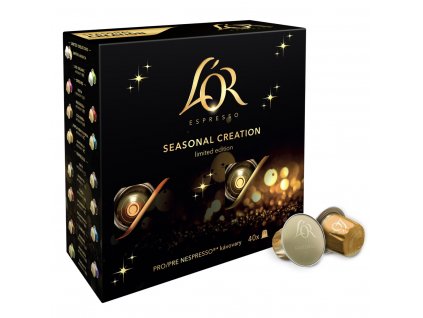 5888 4 darkove baleni l or seasonal creation 40 kapsli do nespresso