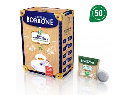 borbone caffe ese pod deca bezkofeinova 50ks Rossa nejkafe cz