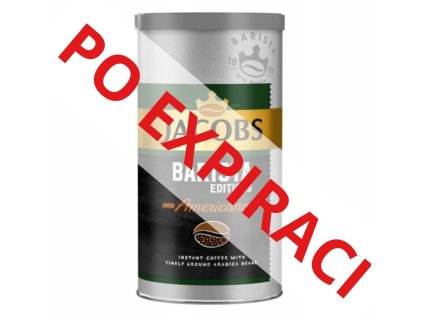 Jacobs Barista AMERICANO instantní káva PO EXPIRACI 170g