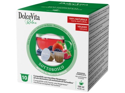 Kapsle do Nespresso® Italfoods Dolce Vita Sottobosco 10 kusů