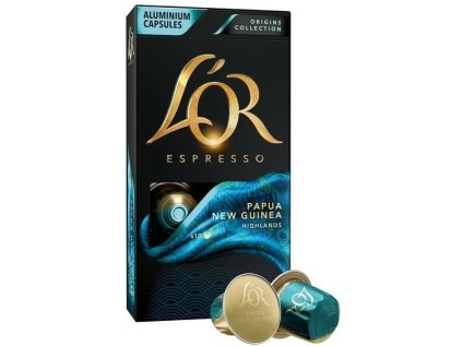 l or espresso papua new guinea 10 hlinikovych kapsli kompatibilnich s kavovary nespresso