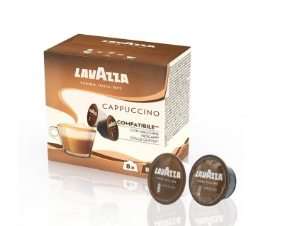 kapsle do dolce gusto lavazza cappuccino 16ks nejkafe cz