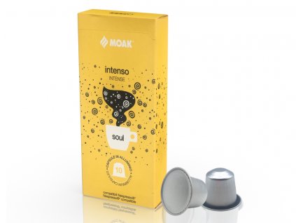 moak intenso soul hlinikove kapsle do nespresso 10 ks nejkafe cz