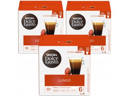 Nescafé Dolce Gusto Lungo 3 BALENÍ 3x16ks kapslí