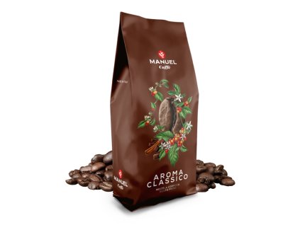 manuel caffe aroma classico zrnkova kava 1kg